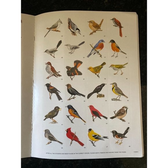 Beginning BirdWatchers Book With Stickers, Sy Barlowe - Picture 6 of 6